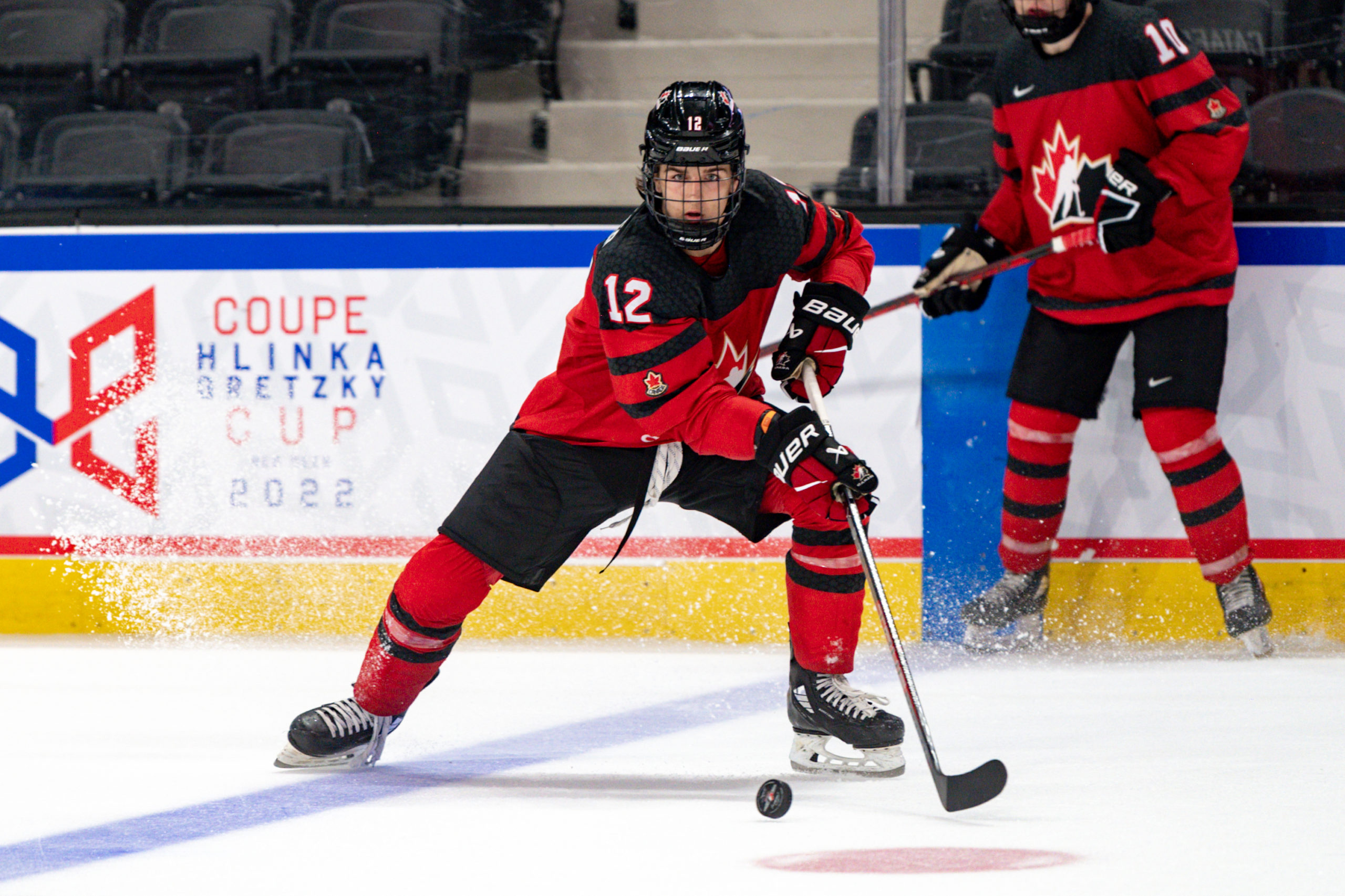 2022 Hlinka Gretzky Cup Canada vs Switzerland, Team Canada Report