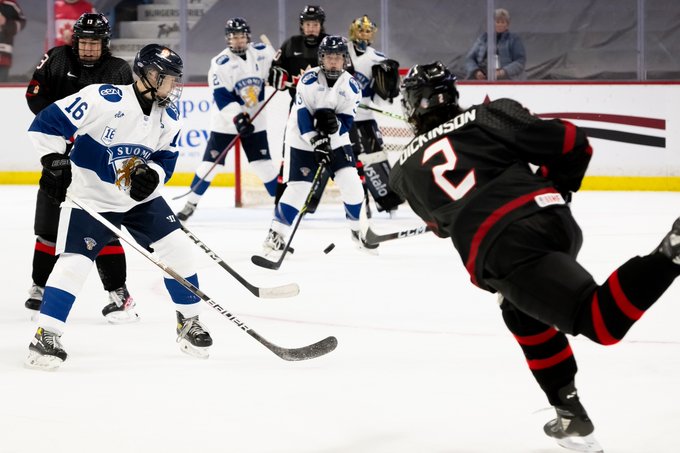 2022 World Under-17 Hockey Challenge: Canada Black vs Finland - PuckPreps